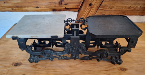 Antike balkenwaage - antike,