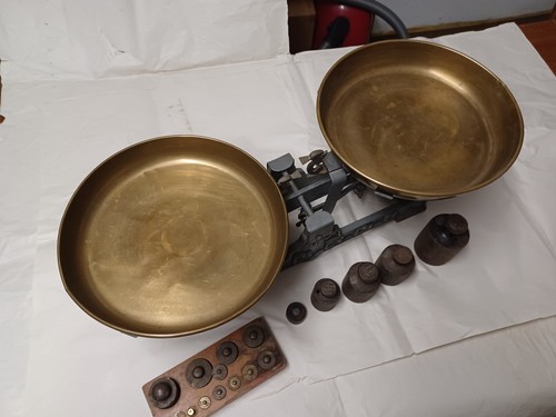 Krämer balken waage - balken-waage, mit