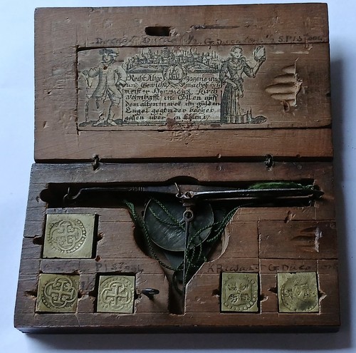 Antike münzwaage hendricus - münzwaage,