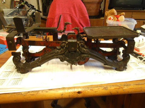 Ekz alte balkenwaage 5kg - alte,