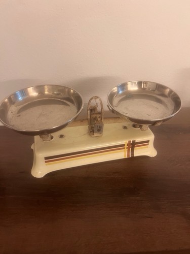 Waage balkenwaage 50er 60er - waage,