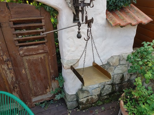 Alte balkenwaage antike - ,